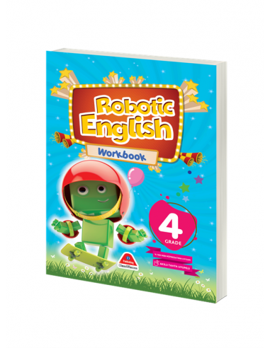 Damla Yayınları Robotic English Workbook - 4 Grade