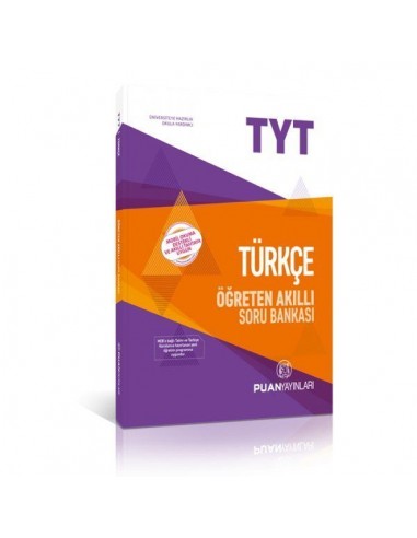 Puan Yayınları TYT Türkçe Öğreten Akıllı Soru Bankası