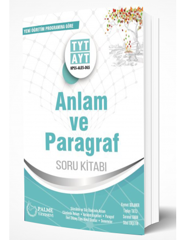 Palme Yayınları TYT-AYT Anlam ve Paragraf Soru Kitabı