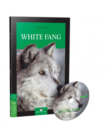 White Fang (Stage 3 A2) with Audio CD - MK Publications