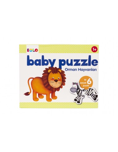 Eolo Baby Puzzle - Orman Hayvanları - 10003