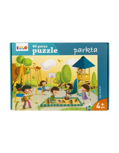 Eolo Yer Puzzle - 40 Parça Puzzle - Parkta - 40006