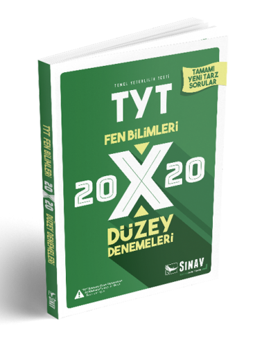 Sınav Yayınları TYT Fen Bilimleri 20x20 Düzey Denemeleri