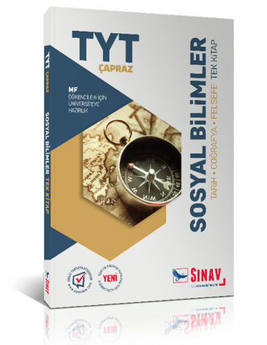 Sınav Yayınları TYT Çapraz MF Öğrencileri İçin Sosyal Bilimler Tek Kitap