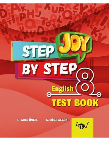 Step By Step Joy 8.Sınıf English Test Book