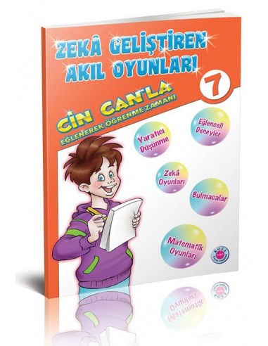 Koza Yayınları 7. Sınıf Cin Can'la Eğlenerek Öğrenme Zamanı