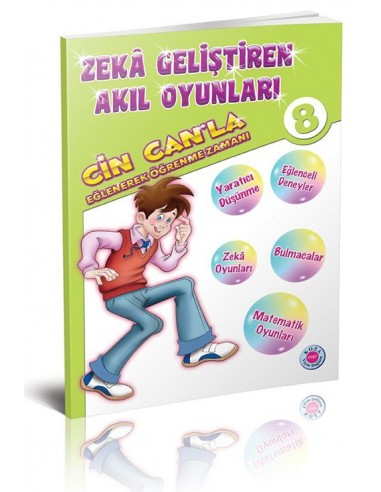Koza Yayınları 8. Sınıf Cin Can'la Eğlenerek Öğrenme Zamanı