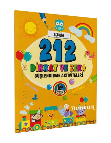Karatay Yayınları 212 Dikkat ve Zeka Güçlendirme Aktiviteleri