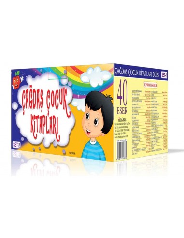 Özyürek Yayınları 4. ve 5. Sınıflar İçin Çağdaş Çocuk Klasikleri -2 (40 Kitap)
