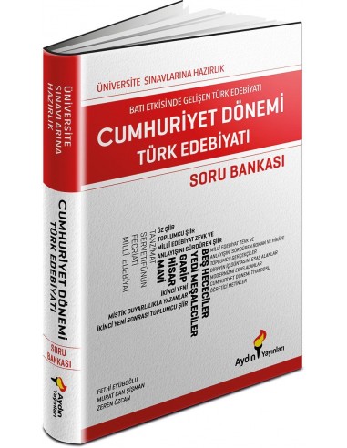 Aydın Üniversite Sınavlarına Hazırlık Cumhuriyet Dönemi Türk Edebiyatı