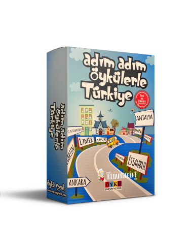 Öykü Yayıncılık Adım Adım Öykülerle Türkiye (10 Kitap)