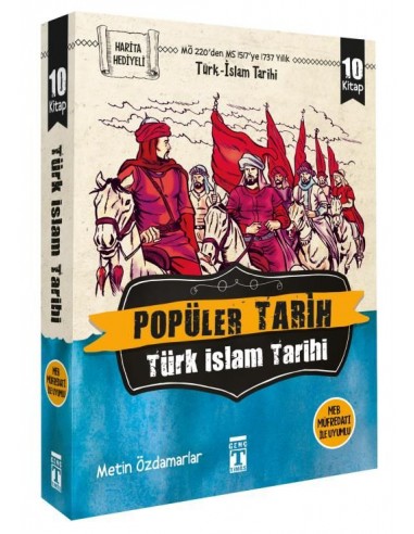 Timaş Popüler Tarih: Türk İslam Tarihi Seti (10 Kitap)