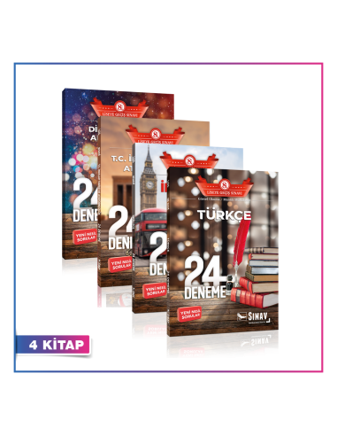 Sınav Yayınları LGS Tüm Dersler 24 Deneme Kampanyalı Set (6 Kitap)