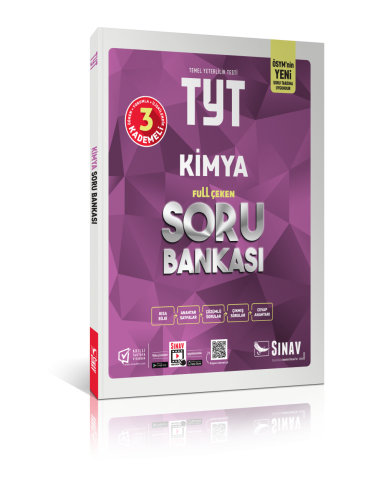 Sınav Yayınları TYT Kimya Full Çeken Soru Bankası