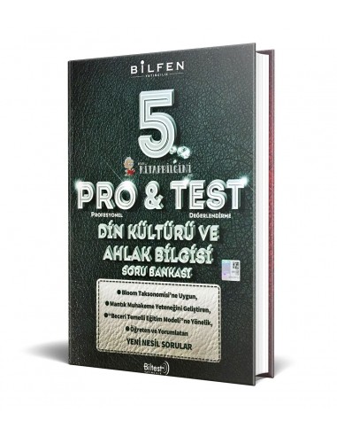Bilfen Yayınları 5. Sınıf ProTest Din Kültürü Soru Bankası
