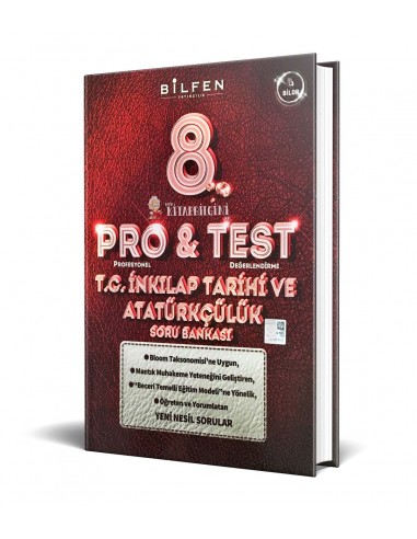 Bilfen Yayınları 8. Sınıf ProTest T.C İnkılap Tarihi Soru Bankası
