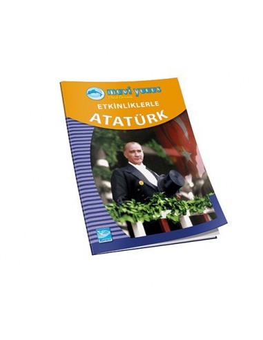 Mavi Yunus Yayınları Etkinliklerle Atatürk (4-5-6 Yaş)