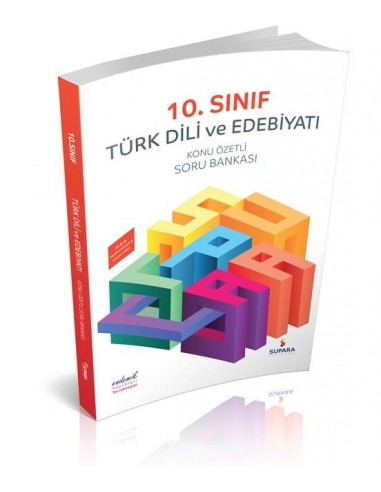 Supara Yayınları 10. Sınıf Türk Dili ve Edebiyatı Soru Bankası