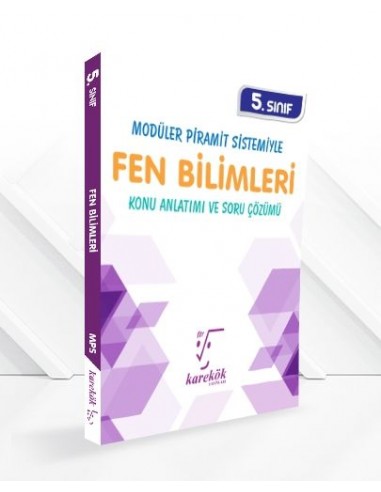 Karekök Yayınları Ortaokul 5.Sınıf Fen Bilimleri Modüler Piramit Sistemi
