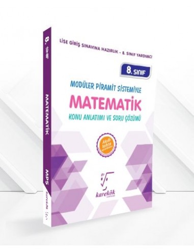 Karekök Yayınları 8.Sınıf Fasikül Matematik Modüler Piramit Sistemi
