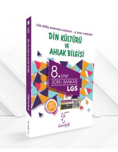 Karekök Yayınları 8.Sınıf Din Kültürü ve Ahlak Bilgisi Soru Bankası