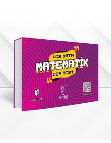 Karekök 8. Sınıf LGS Matematik Cep Test (Orta)