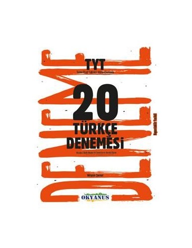 Okyanus Yayınları TYT 20 Türkçe Denemesi