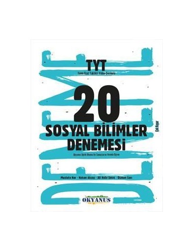 Okyanus Yayınları TYT 20 Sosyal Bilimler Denemesi