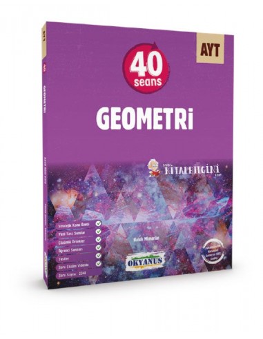 Okyanus Yayınları AYT 40 Seans Geometri