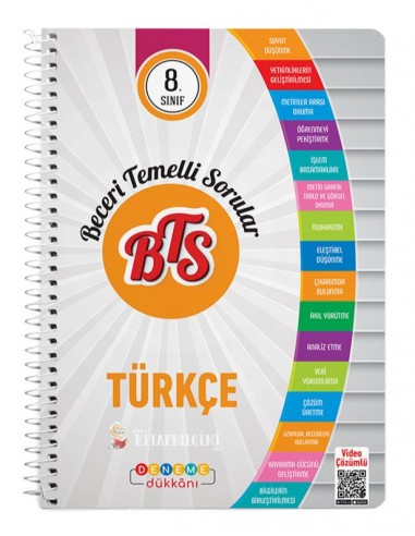 Deneme Dükkanı 8. Sınıf LGS Türkçe BTS Beceri Temelli Sorular