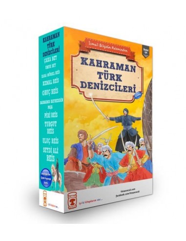 Timaş Yayınları Kahraman Türk Denizcileri 10 Kitap