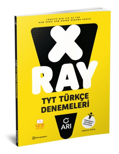 Arı Yayıncılık X-RAY TYT Türkçe Denemeleri