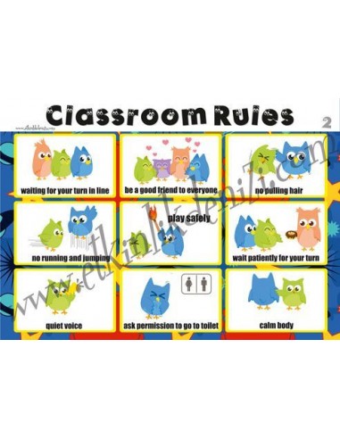 Mudu Classroom Rules Posters (two posters)
