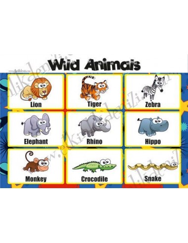 Mudu Wild Animals Poster