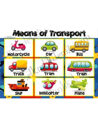 Mudu Means of Transport Poster