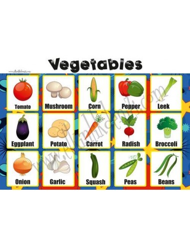 Mudu Vegetables Poster