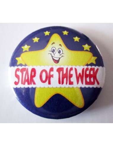 Mudu Star of the week bagde 44 mm