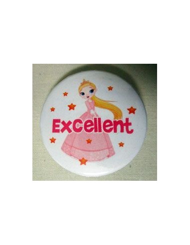 Mudu Excellent Badge (Princess) 37 mm