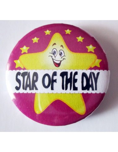 Star of the day bagde 44 mm