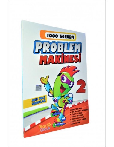 Bilgin Çocuk  Yayınları 2. Sınıf 1000 Soruda Problem Makinesi