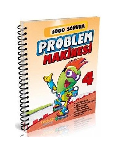 Bilgin Çocuk  Yayınları 4. Sınıf 1000 Soruda Problem Makinesi