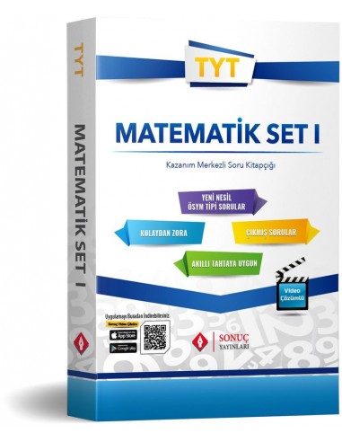 Sonuç Yayınları TYT Matematik Soru Bankası Modüler Set 1