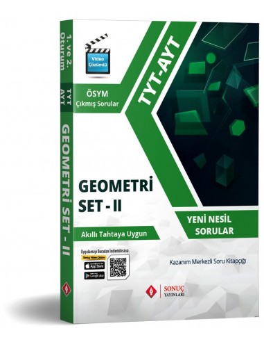 Sonuç Yayınları TYT AYT Geometri Set 2