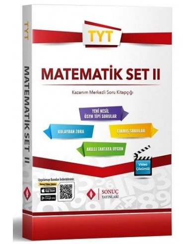 Sonuç Yayınları TYT Matematik Soru Bankası Modüler Set 2