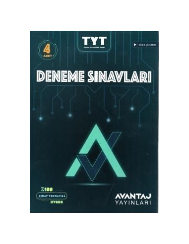 Avantaj Yayınları TYT 4'lü Deneme Sınavları