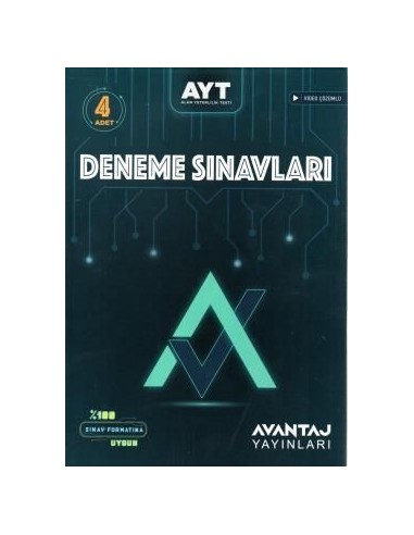 Avantaj Yayınları AYT 4'lü Deneme Sınavı