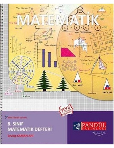 Pandül Yayınları 8.Matematik Defteri