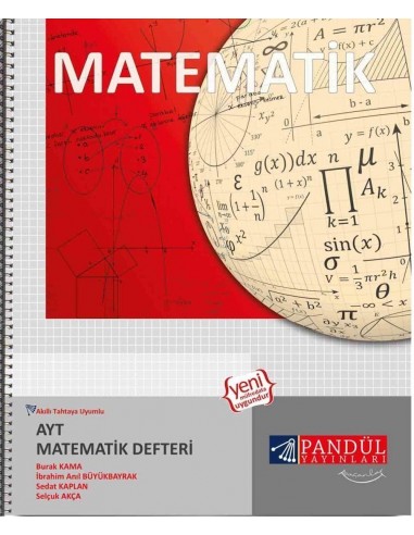 Pandül Yayınları AYT Matematik  Defteri