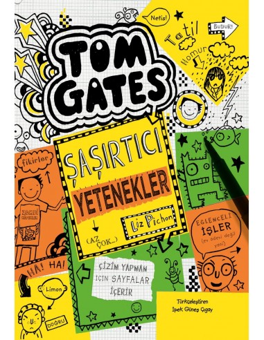 Tom Gates Şaşırtıcı Yetenekler Az Çok Tudem Yayınları