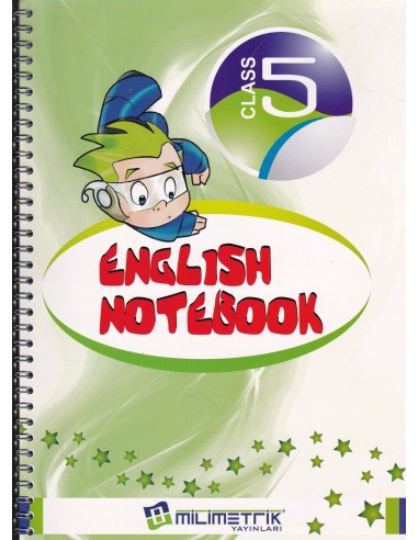 5.Sınıf English Notebook Class 5 Milimetrik Yayınları